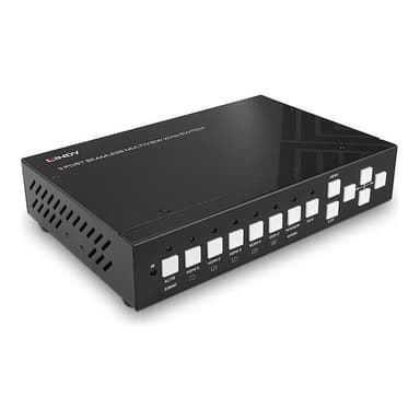 LINDY 5 Port KVM Switch Seamless Multiview 4HDMI 1USB Typ C