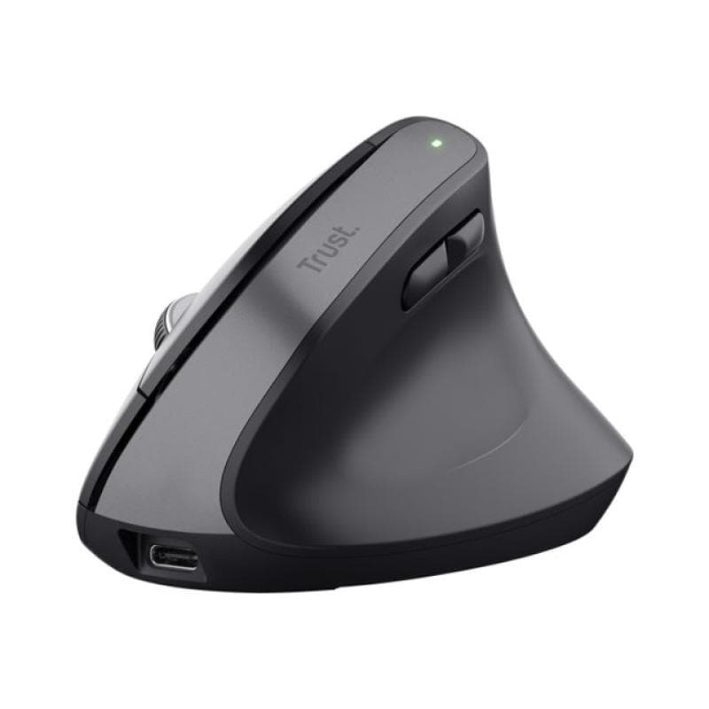 TRUST Bayo+ Ergonomische Maus Bluetooth Optisch Schwarz 6 Tasten