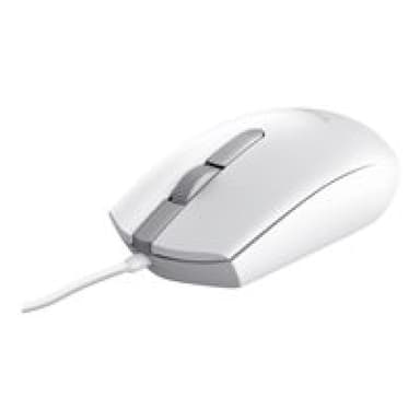 TRUST TM-101W Maus USB Optisch Weiß 3 Tasten 1200 dpi Integriertes Scrollrad