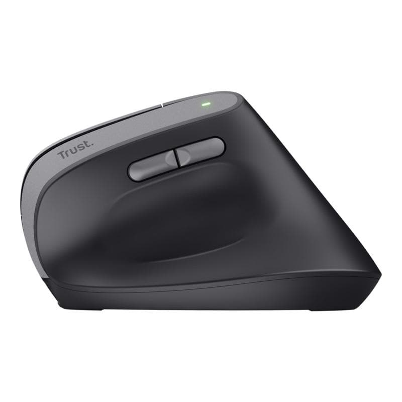 TRUST Bayo II Ergonomische Maus Kabellos Optisch Schwarz 6 Tasten 800 dpi, 1200 dpi, 1600 dpi