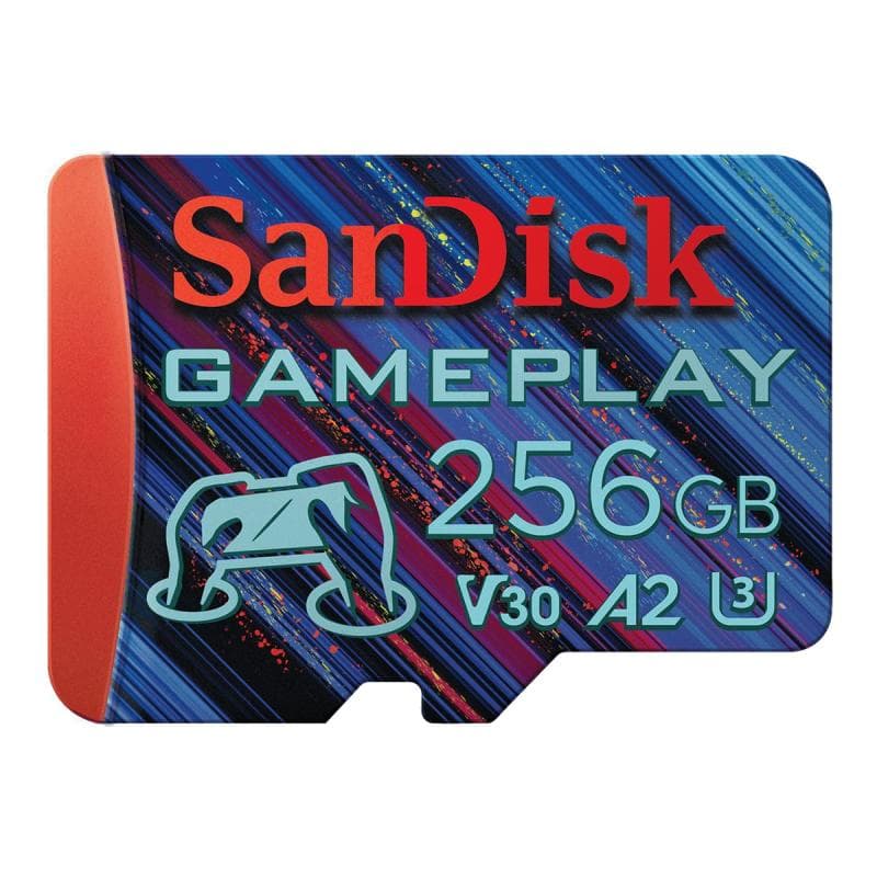 SANDISK GamePlay 256 GB microSDXC UHS-I-Speicherkarte bis 190 MB/s