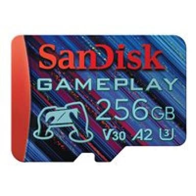 SANDISK GamePlay 256 GB microSDXC UHS-I-Speicherkarte bis 190 MB/s
