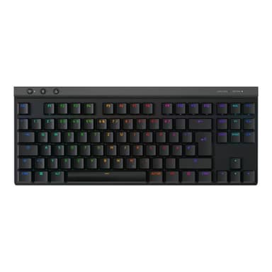 LOGITECH G515 Lightspeed TKL, Linear-Switches, Schwarz - Kabellose Gaming Tastatur