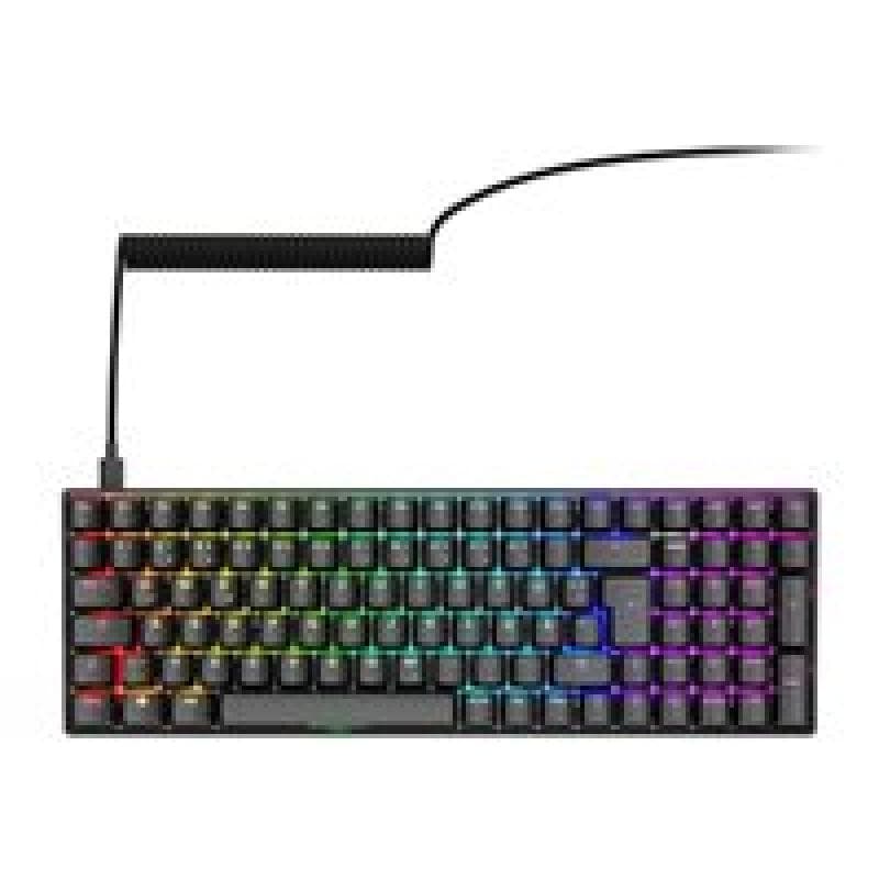 SHARKOON SKILLER SGK50 S2 schwarz, DE-Layout, Gateron Red