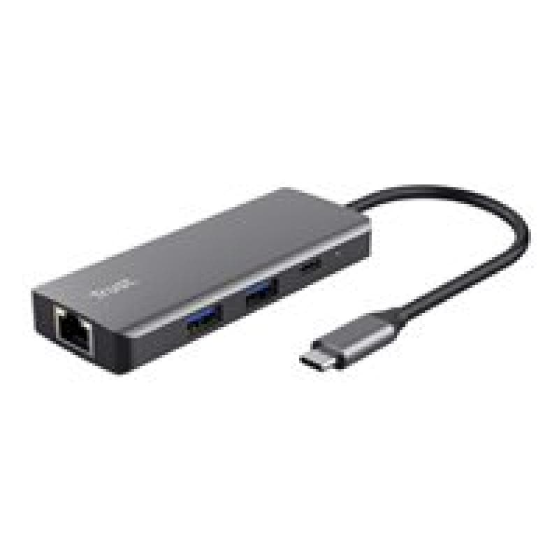 TRUST Dalyx 6-in-1 USB-C Multi-Port-Adapter