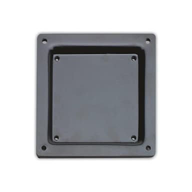 NEOMOUNTS Vesa-Adapterplatte. Sie vergrößert VESA 75x75 zu VESA 100x100 mm