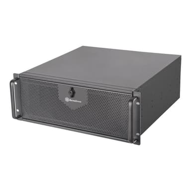 SILVERSTONE Rack 4U Gehäuse RM 42-502 Black