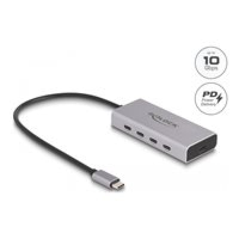 DELOCK USB 10Gbps USB Type-C Hub 30cm Anschlusskabel