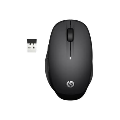 HP Dual-Mode-Maus rechts RF Wireless Schwarz