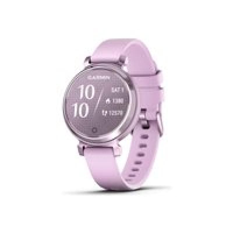 GARMIN Lily 2 Metallic lilac intelligente Uhr mit Band Silikon Flieder