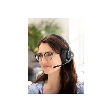 SANDBERG Bluetooth Headset ANC+ENC Pro Kopfhörer Kabellos Kopfband Musik/Alltag Schwarz (126-45)