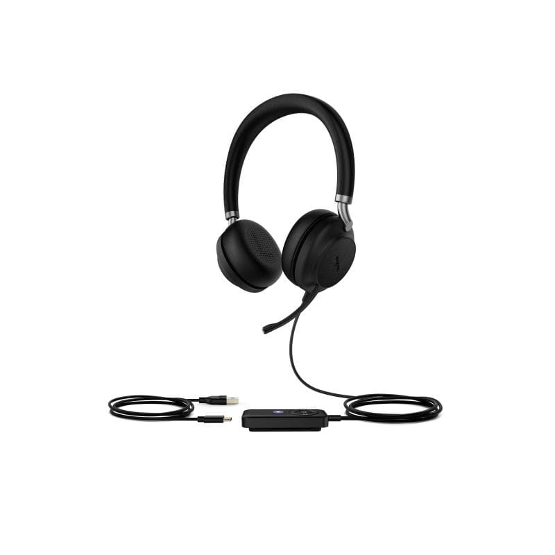 YEALINK Bluetooth Headset UH38 Dual Teams -BAT USB-A (UH38 Dual Teams -BAT USB-A)