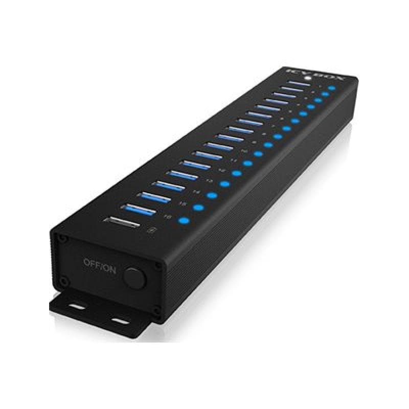 RAIDSONIC IB-HUB1717-U3 16+1 port USB Hub