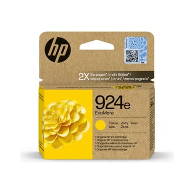 HP EvoMore 4K0U9NE Tintenpatrone yellow No. 924e