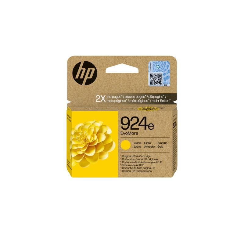 HP EvoMore 4K0U9NE Tintenpatrone yellow No. 924e