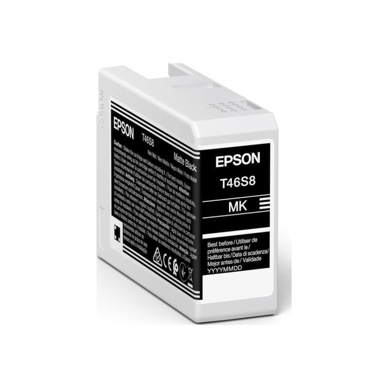 EPSON Tintenpatrone matte black T 46S80N 25 ml Ultrachr.  Pro 10