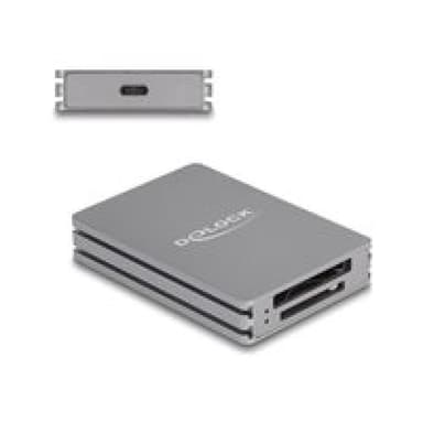 Delock USB Type-C Card Reader für SD und CFexpress Typ B Speicherkarten