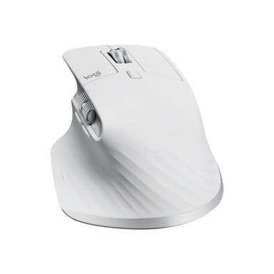 LOGITECH MX Master 3S - rechts - Laser - RF Wireless + Bluetooth - 8000 DPI - Silber - Weiß