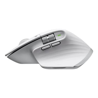LOGITECH MX Master 3S - rechts - Laser - RF Wireless + Bluetooth - 8000 DPI - Silber - Weiß