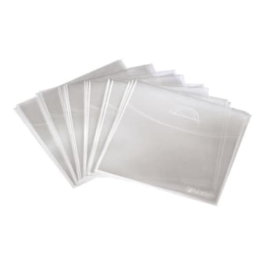 CD-/DVD-Schutzhüllen 100, Transparent