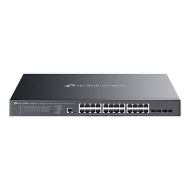 TP-LINK Omada 24-Port Gigabit and 4-Port 10GE SFP+ L2+ Managed Switch with 16-Port PoE+ & 8-Port PoE