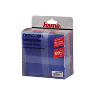 CD-ROM-/DVD-ROM-Schutzhüllen 100, Farbig