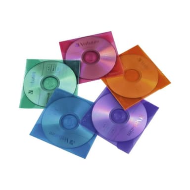 CD-ROM-/DVD-ROM-Schutzhüllen 50, Farbig