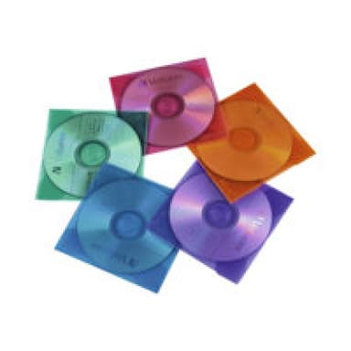 CD-ROM-/DVD-ROM-Schutzhüllen 50, Farbig