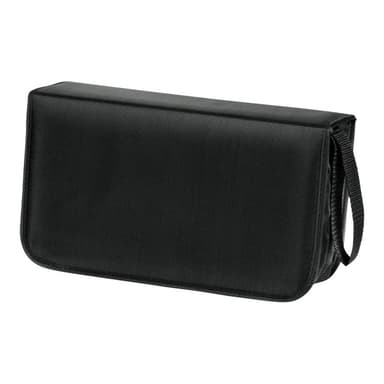 CD-Wallet Nylon 120, Schwarz