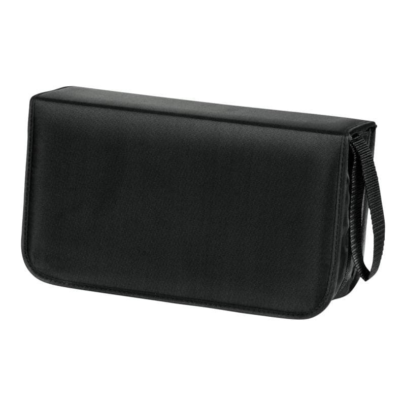 CD-Wallet Nylon 120, Schwarz