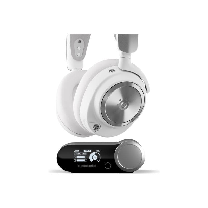 STEELSERIES Arctis Nova Pro Wireless P (weiß, ANC, USB-C, Klinke)