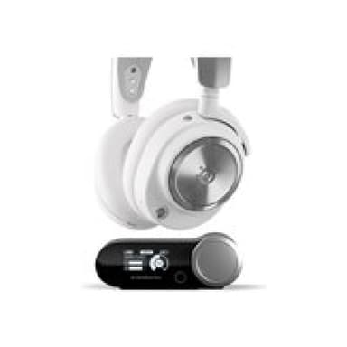 STEELSERIES Arctis Nova Pro Wireless P (weiß, ANC, USB-C, Klinke)