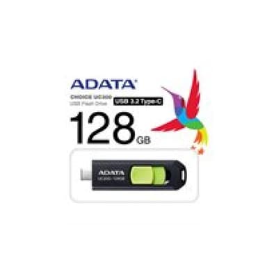 ADATA UC300 schwarz/grün 128GB
