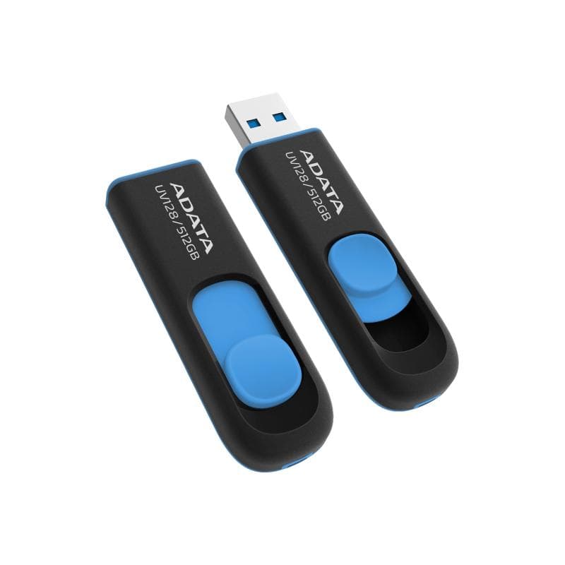 ADATA UV128 schwarz/blau 512GB
