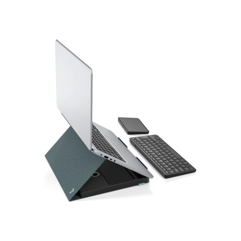 LOGITECH Casa Pop-Up Desk - Tastatur- und Touchpad-Set