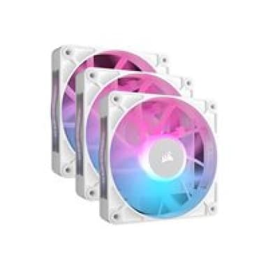 CORSAIR Lüfter 120*120*25 RX120 RGB iCUE Link White Triple
