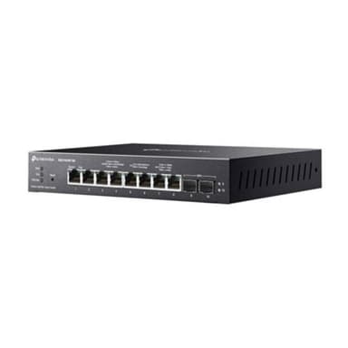TP-LINK Omada 8-Port 2.5GBASE-T and 2-Port 10GE SFP+ Smart Switch with 8-Port PoE+