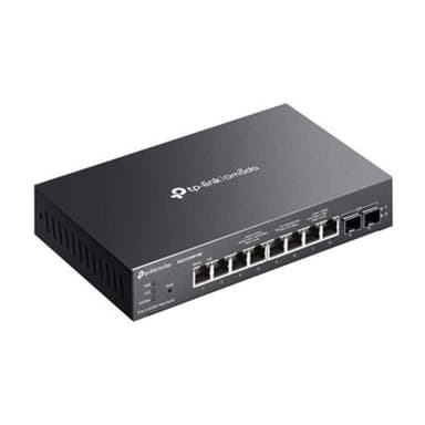 TP-LINK Omada 8-Port 2.5GBASE-T and 2-Port 10GE SFP+ Smart Switch with 8-Port PoE+