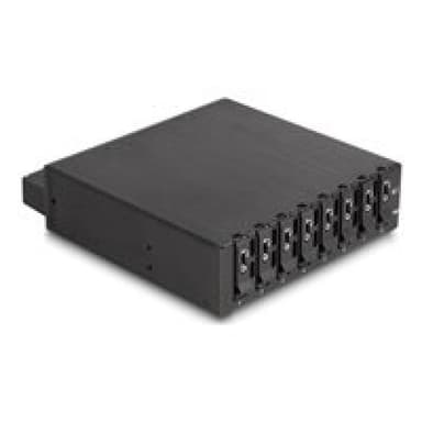 DELOCK 5.25 Wechselrahmen für 8 x M.2 NVMe SSD Slim SFF-8654