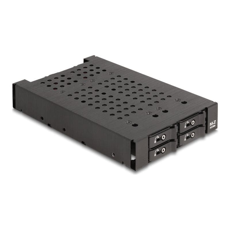 DELOCK 3.5 Wechselrahmen für 4 x M.2 NVMe SSD Slim SFF-8654
