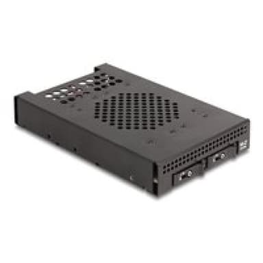 DELOCK 3.5″ Wechselrahmen für 2x M.2 NVMe SSD SFF-8612