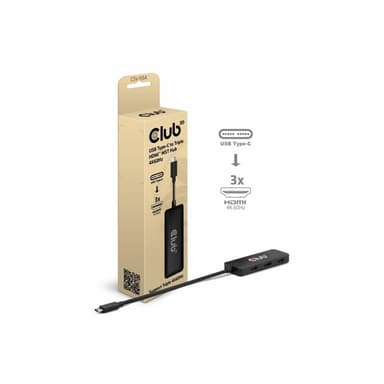 CLUB3D MST-Hub USB 3.2 Typ C > 3x HDMI