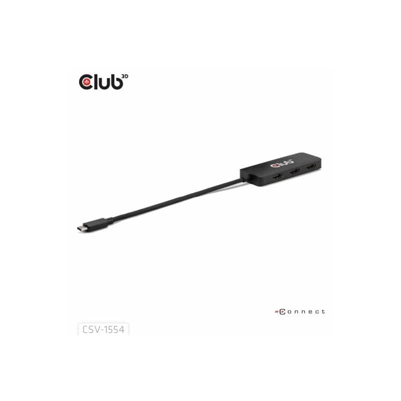 CLUB3D MST-Hub USB 3.2 Typ C > 3x HDMI