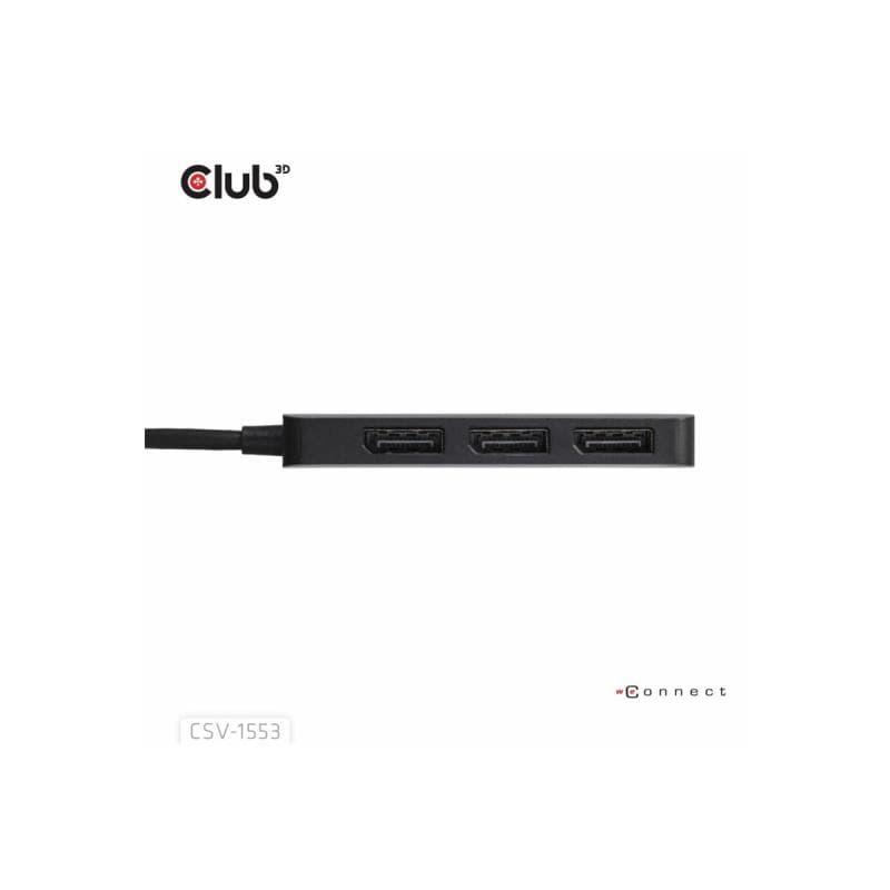 CLUB3D MST-Hub USB 3.2 Typ C > 3x DP