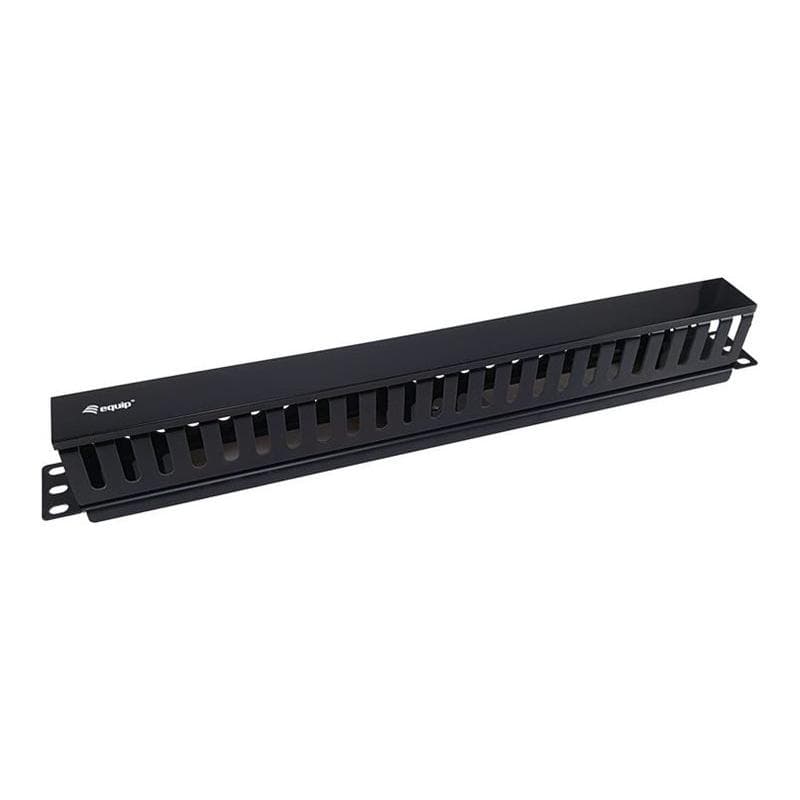 EQUIP 19″ Kabelmanagement Panel Ausstattung schwarz
