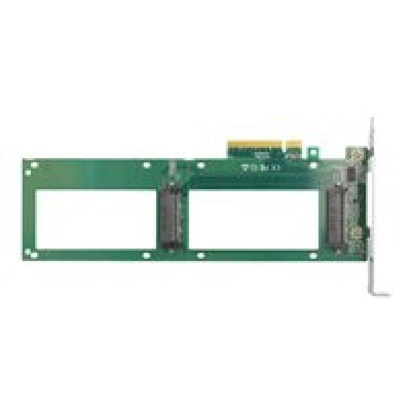 DELOCK ELOCK PCI Express 4.0 x8 Karte 2 x intern U.2 NVMe SFF-8639