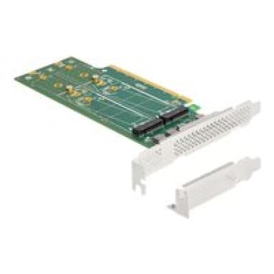 DELOCK PCI Expr 16Karte > 4x int. NVMe M.2 Key M Bifurcation