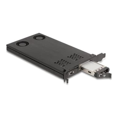 DELOCK PCI Express x16 Karte für 2x M.2 NVMe SSD-Bifurcation