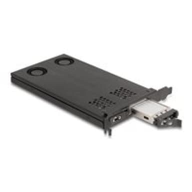 DELOCK PCI Express x16 Karte für 2x M.2 NVMe SSD-Bifurcation