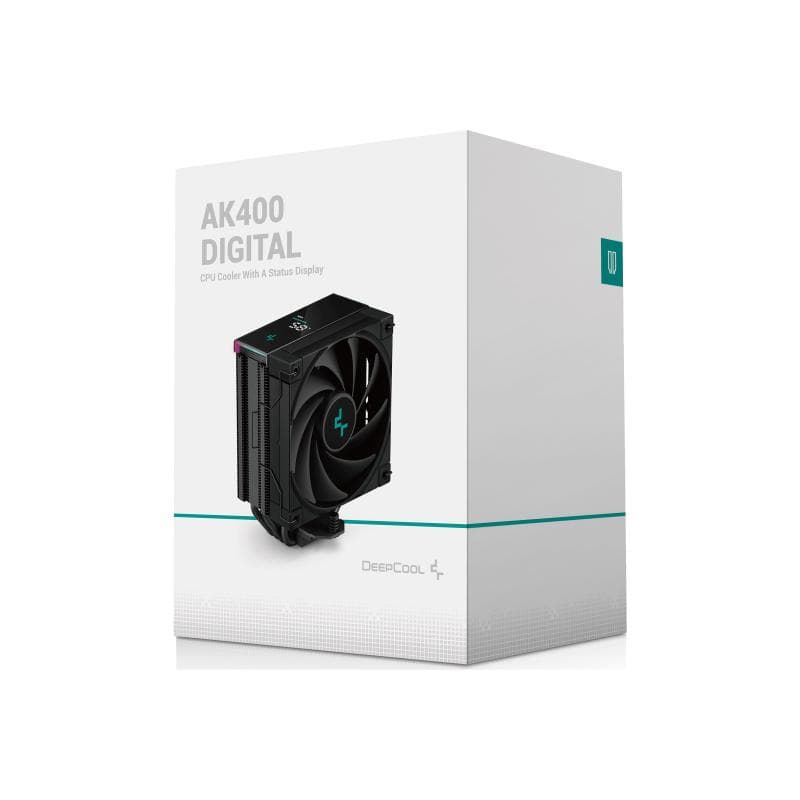 DEEPCOOL AK400 Digital CPU-Kühler - 120 mm, schwarz